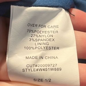 Dark Blue Prom dress